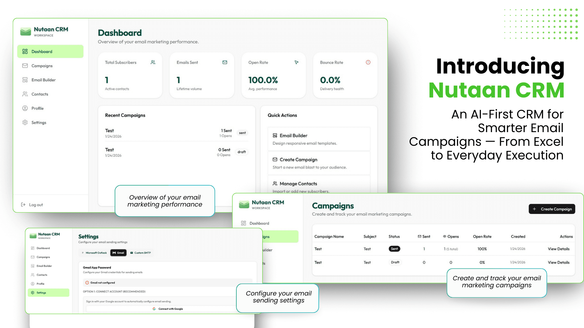 Introducing Nutaan CRM