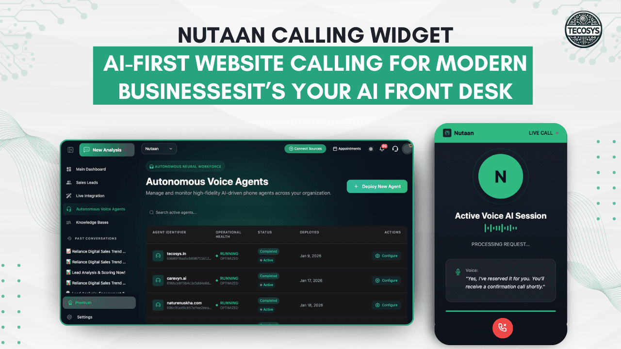 Nutaan Calling Widget: AI-First Website Calling for Modern Businesses